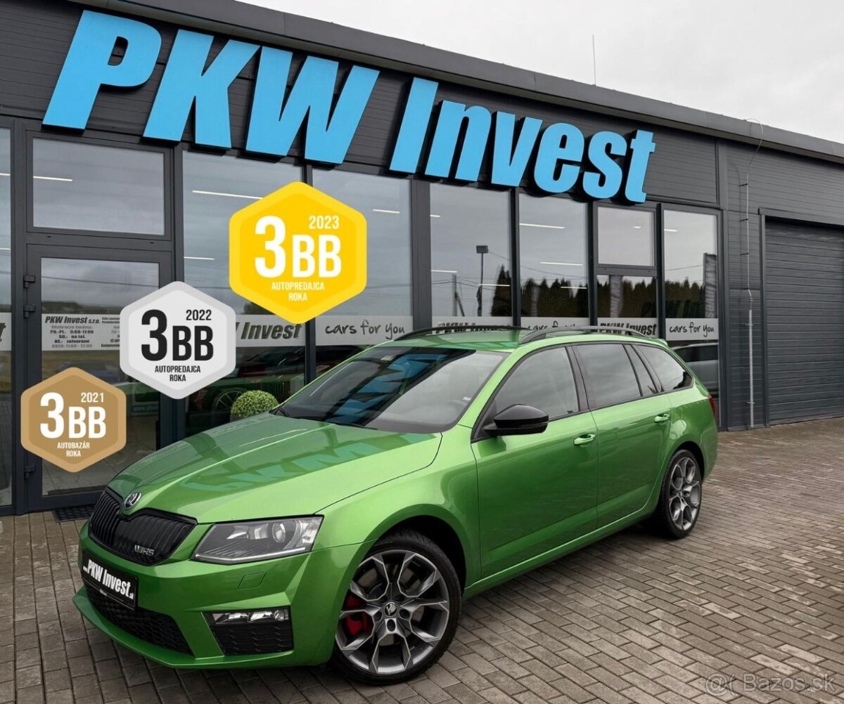Škoda Octavia Combi 2.0 TFSI RS DSG