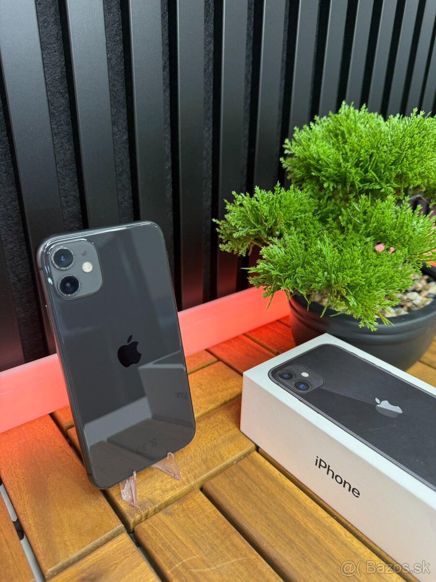 🌟 iPhone 11 64 GB Black | Záruka 1 Rok