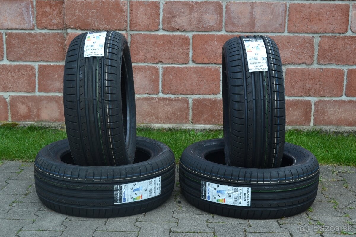 205/55 R16 Letne pneumatiky Dunlop r.v. 2025