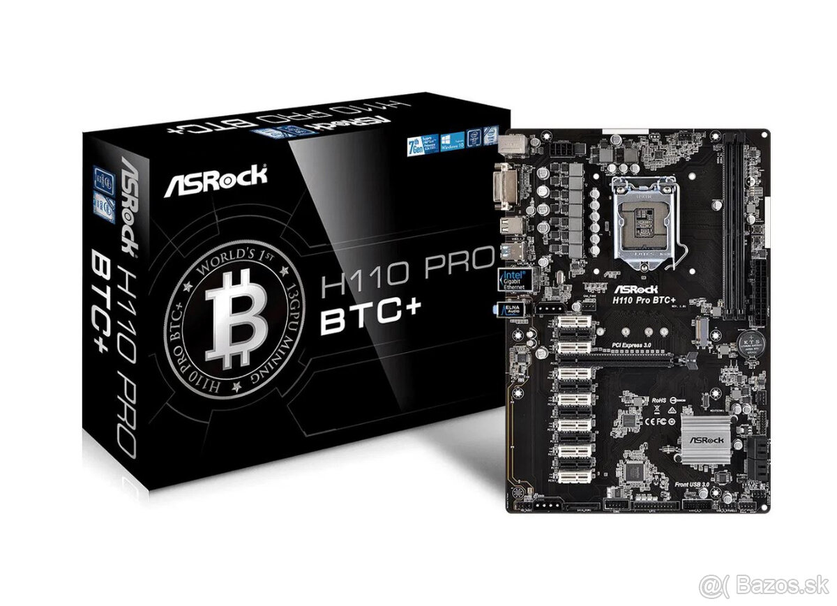 SET doska ASROCK H110 Pro + Procesor INTEL i5 + Chladič