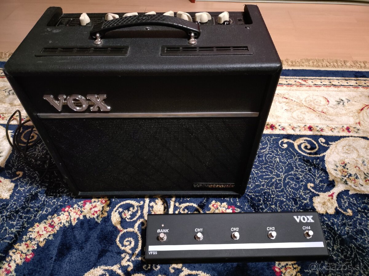 Vox vt40+ pedalboard, lampove