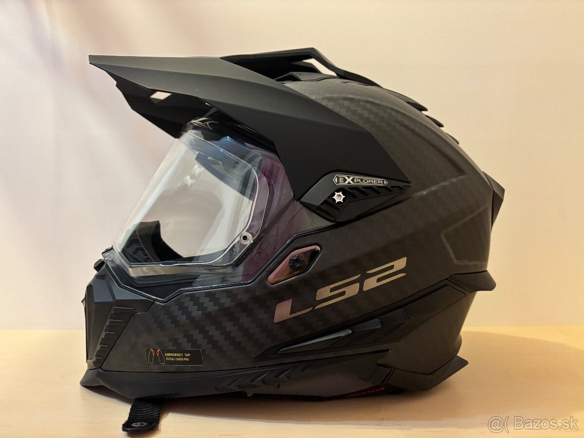 Prilba LS2 EXPLORER CARBON