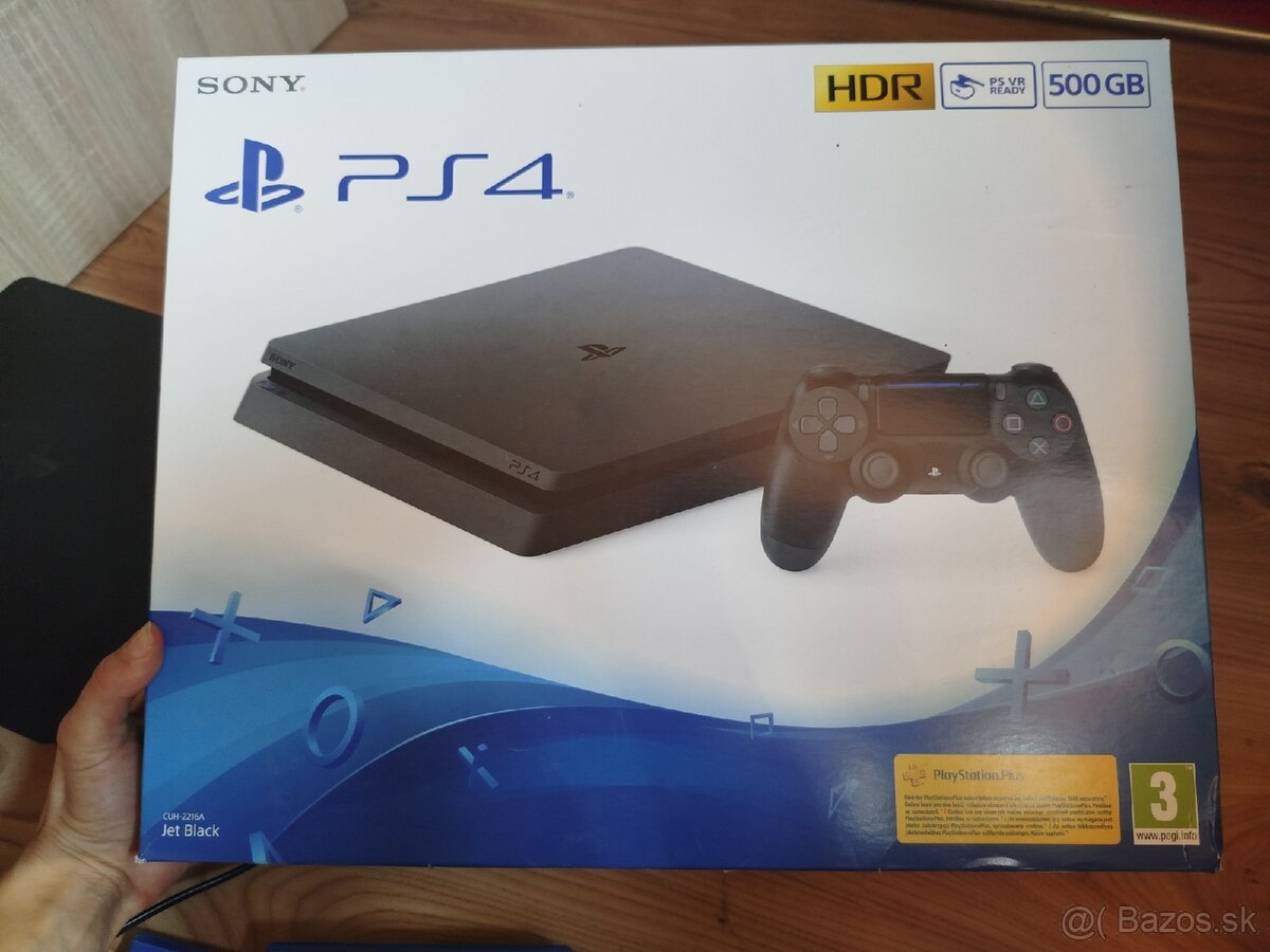 Predávam novú PS4 + Hru na PS4 Crew Motorfest