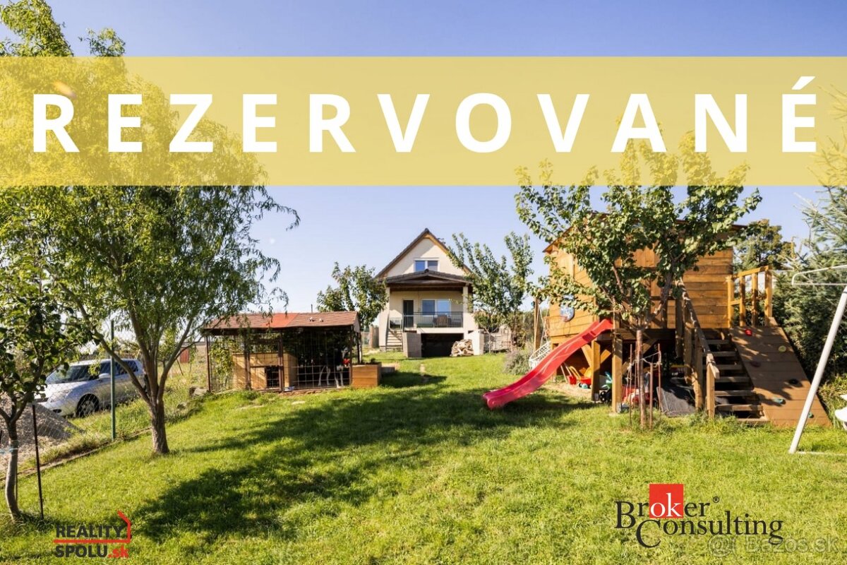 Novostavba, Rodinný dom Nitrianske Hrnčiarovce, okres Nitra