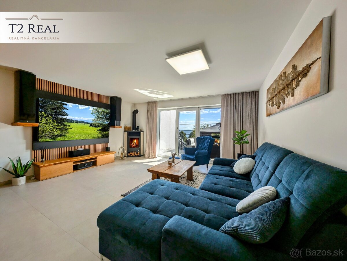 LUXUSNÝ REKREAČNÝ DOM S VÝHĽADOM NA ZEMPLÍNSKU ŠÍRAVU