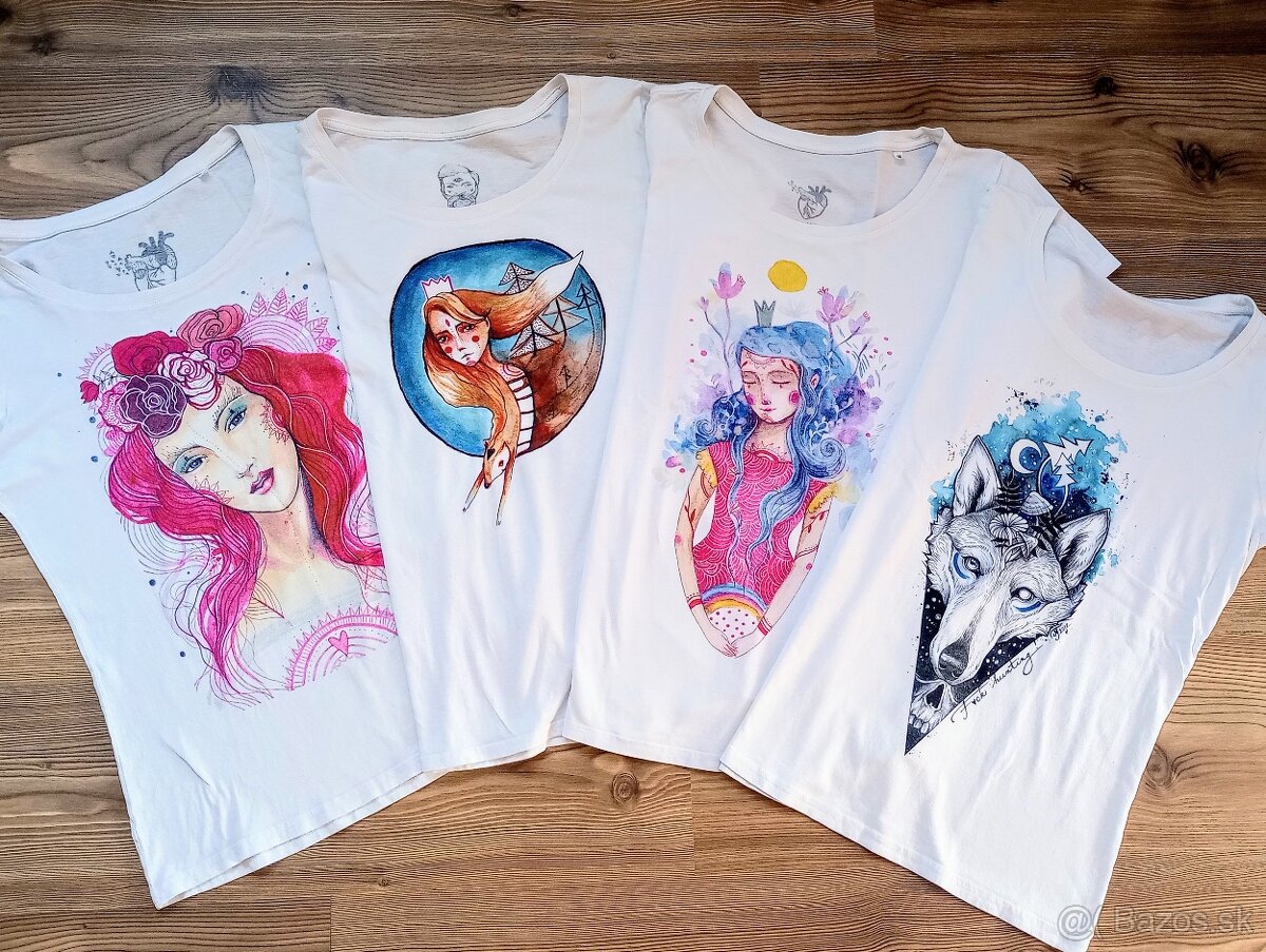 Dámske tričká S a M