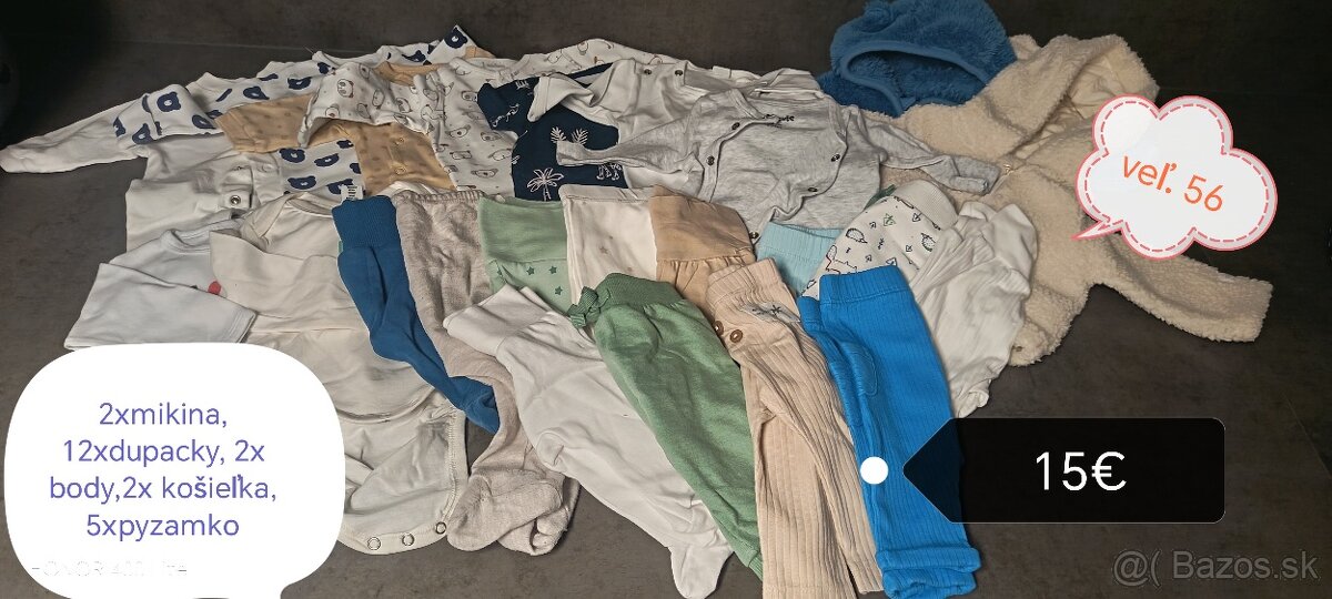 Balík oblečenia