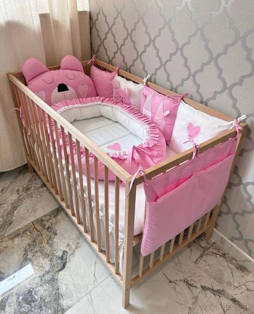 Bavlnený set do detskej postieľky