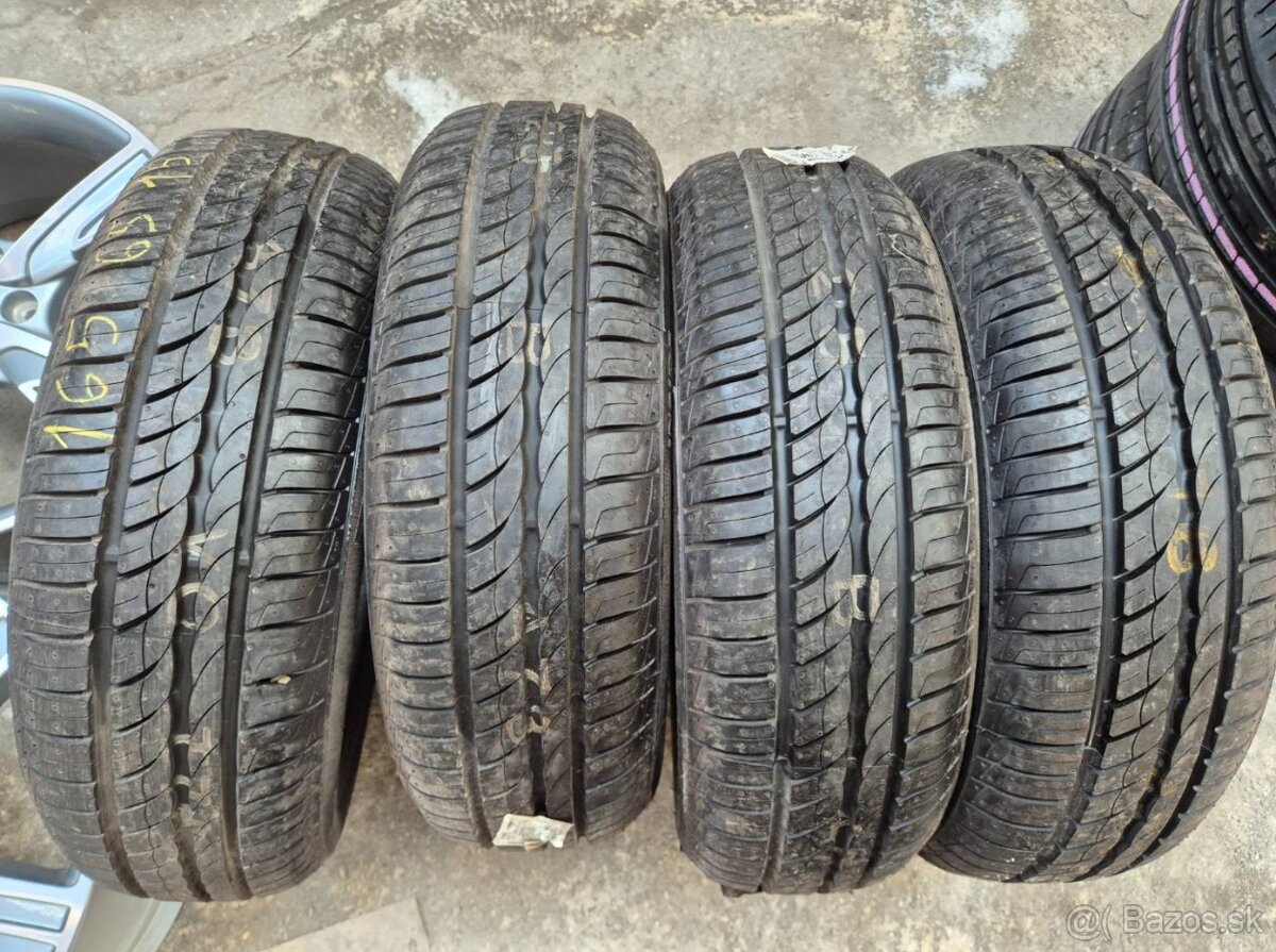 165/65 r15 letné 4 ks PIRELLI - nejazdené