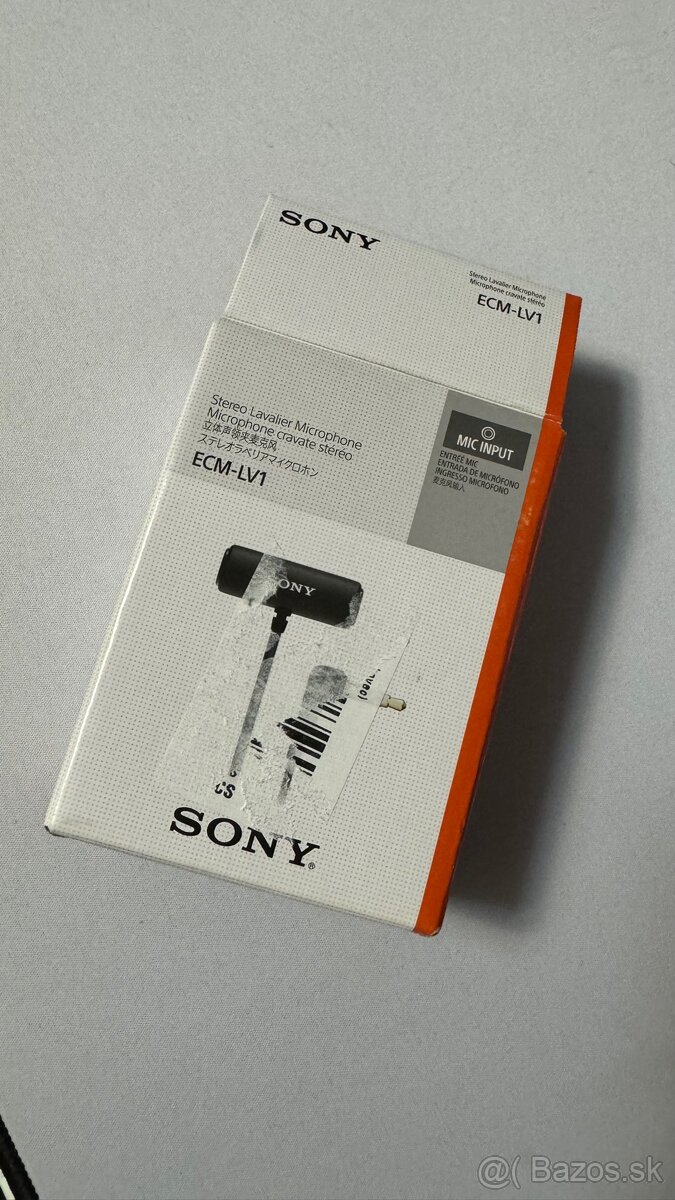 Sony ECM-LV1 mikrofón