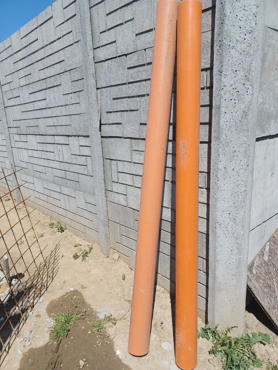 PVC vonkajšie kanalizačné potrubie 110