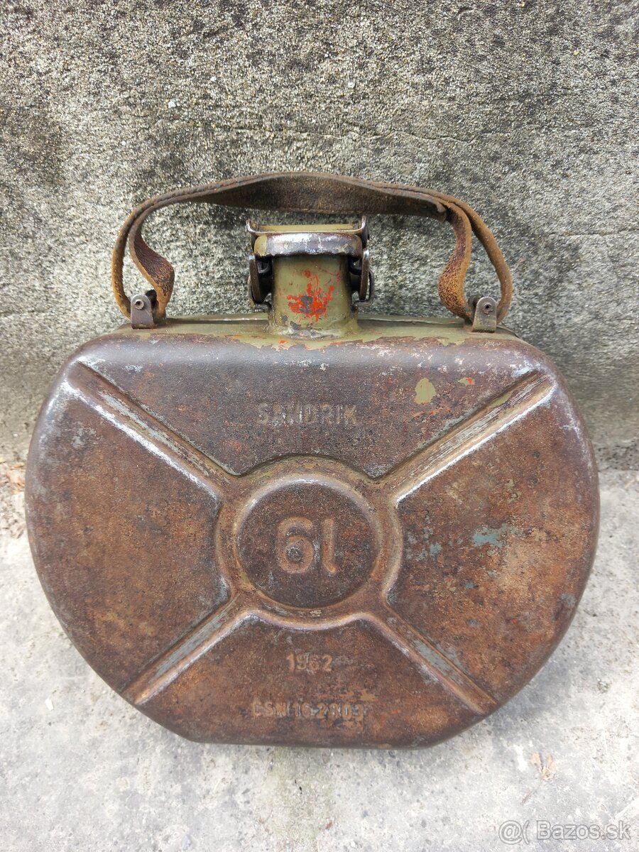 Retro kanister,bandaska 6l