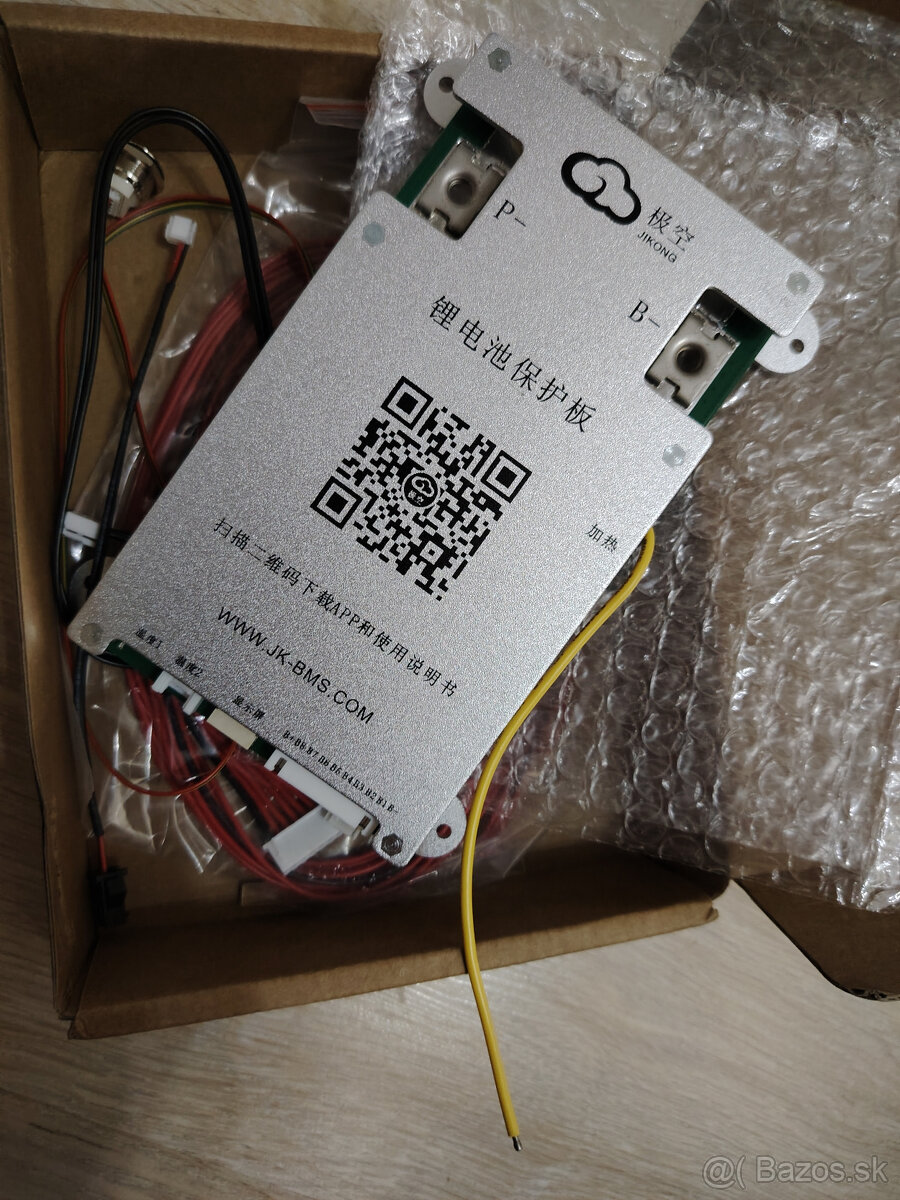 JK BMS 100A + 1A balancer-12-24V