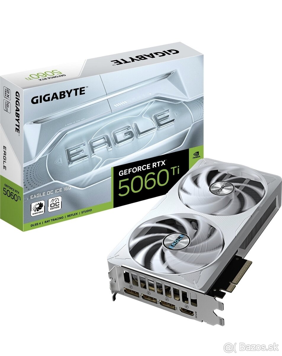 GIGABYTE RTX 5060 Ti EAGLE OC ICE 16G