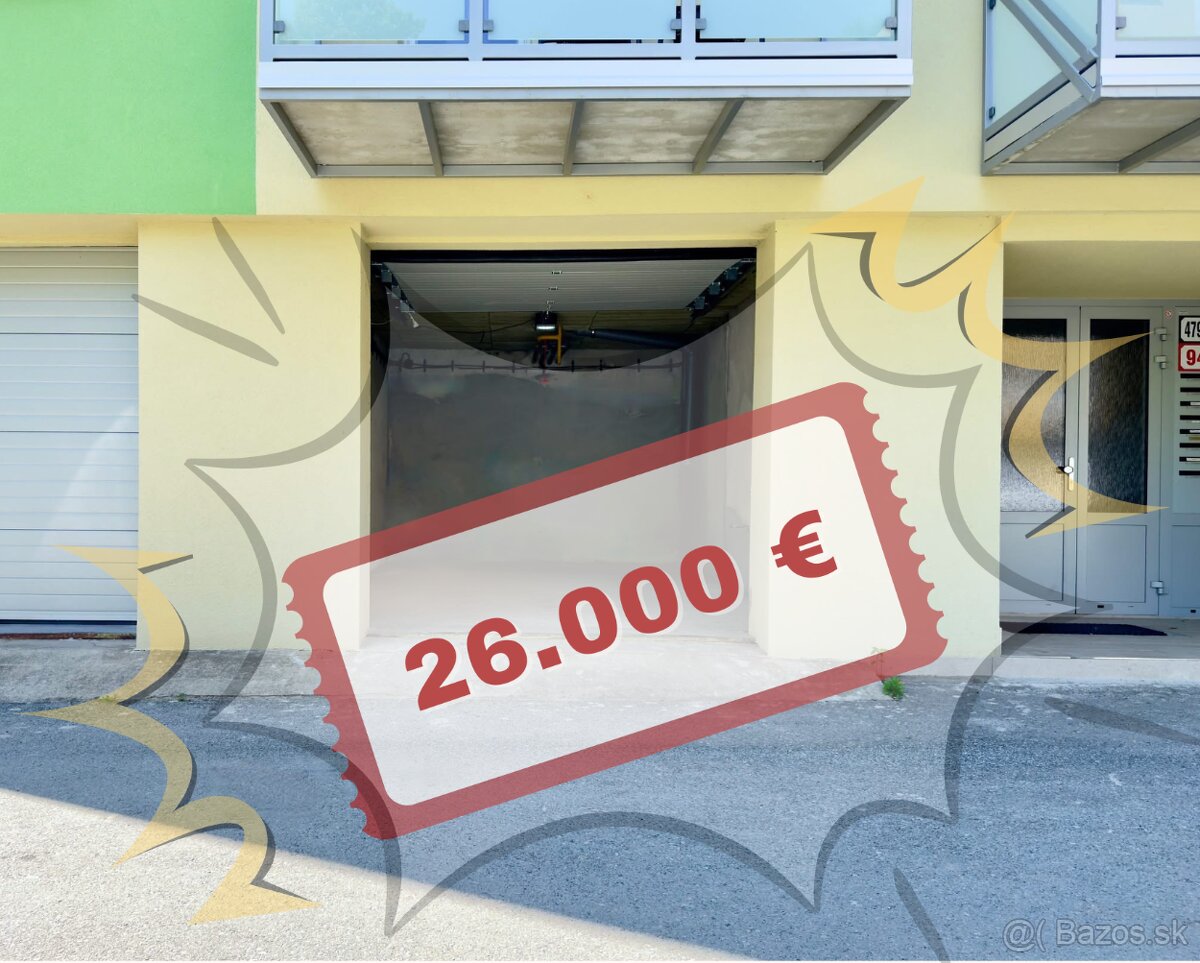 NOVÁ CENA.. Predaj GARÁŽ, PREŠOV, ul. Volgogradská