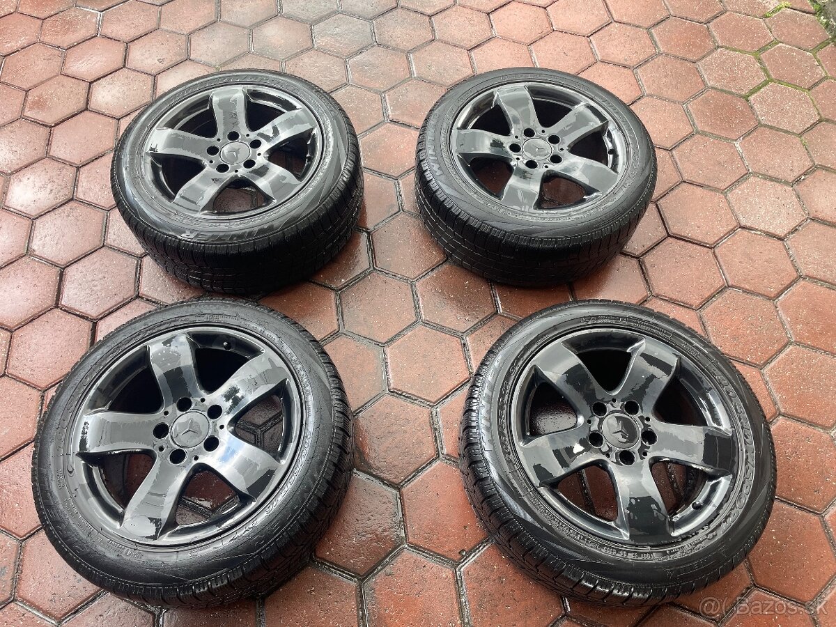 Predám sadu 16” Alu diskov na Mercedes - Benz triedy C