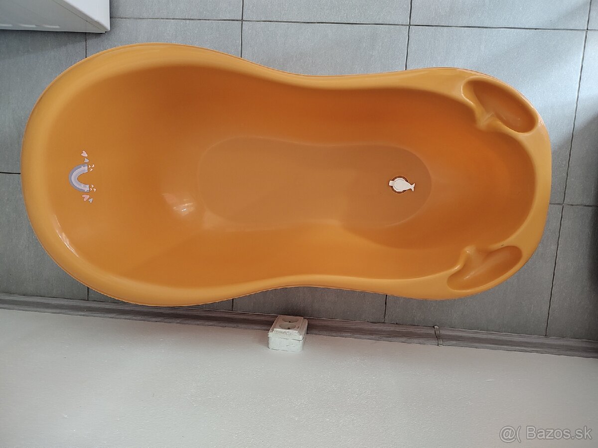 Detská vanička s vypúšťacím ventilom