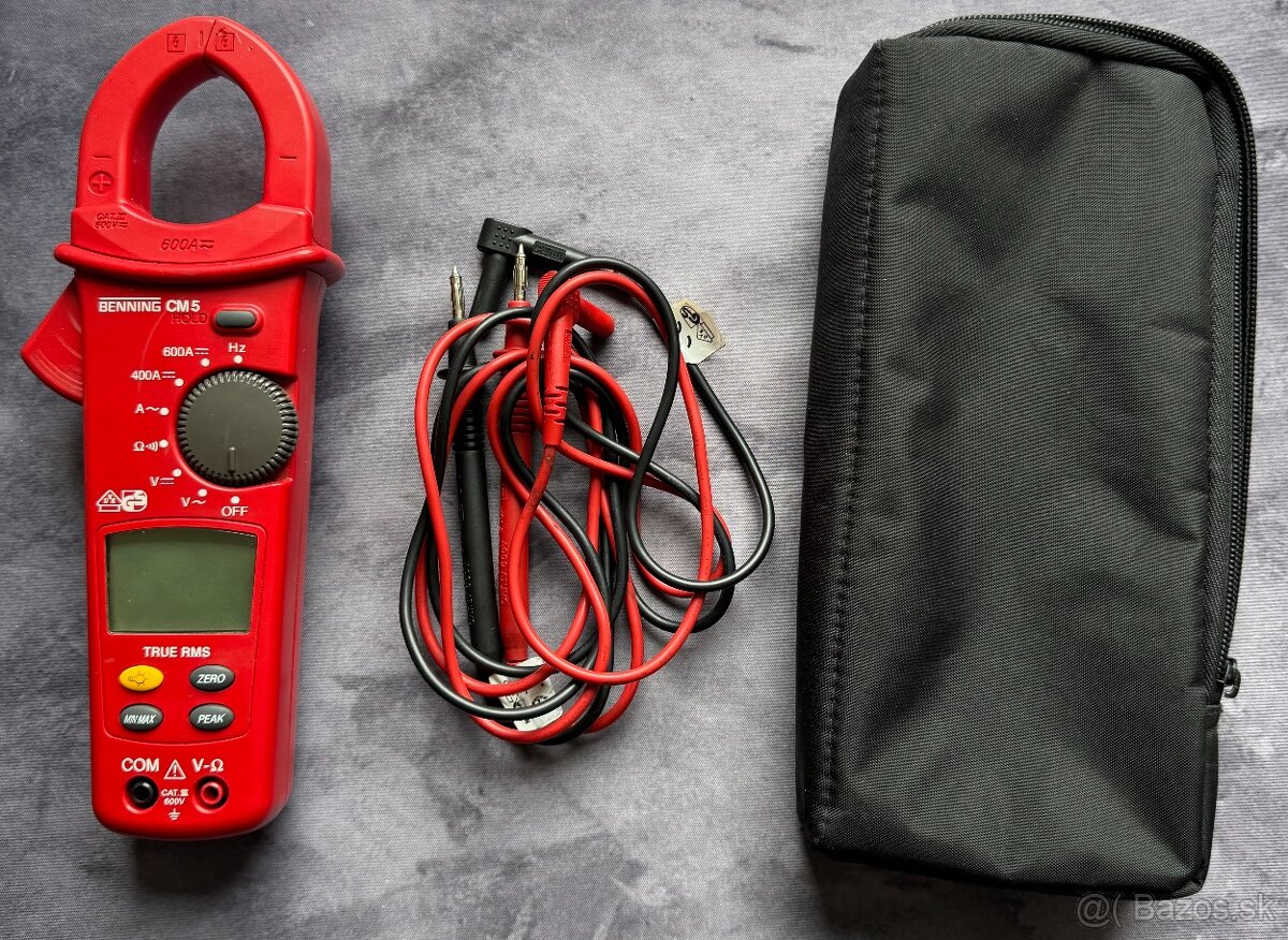 Digitálny kliešťový multimeter BENNING CM 5