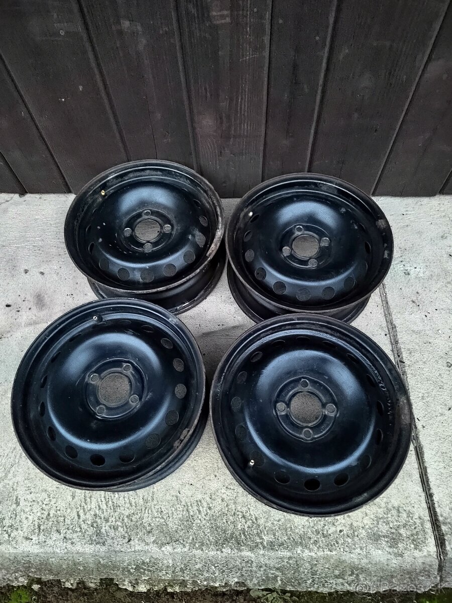 4x100 R14 plechové disky