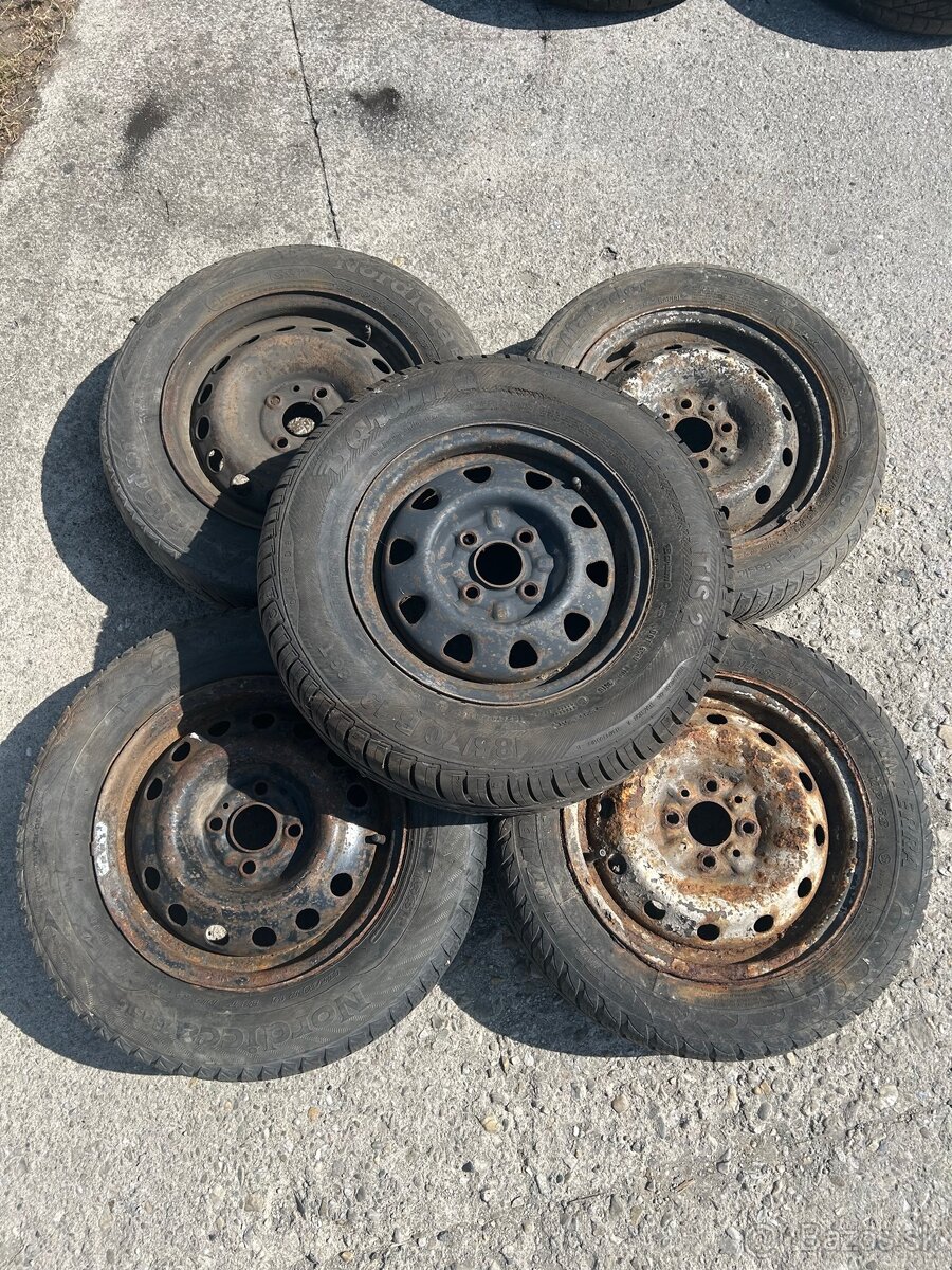 Ponúkam kolesa 175/70r14