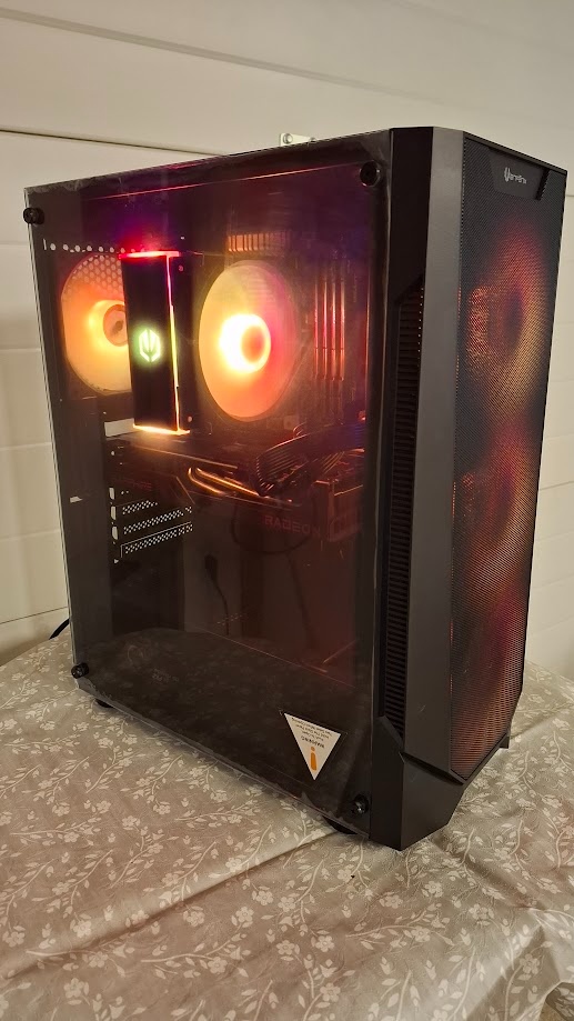 Herný PC Ryzen 5 5500 /32GB RAM/ SSD/ HDD/ + RX 6700 XT 12G