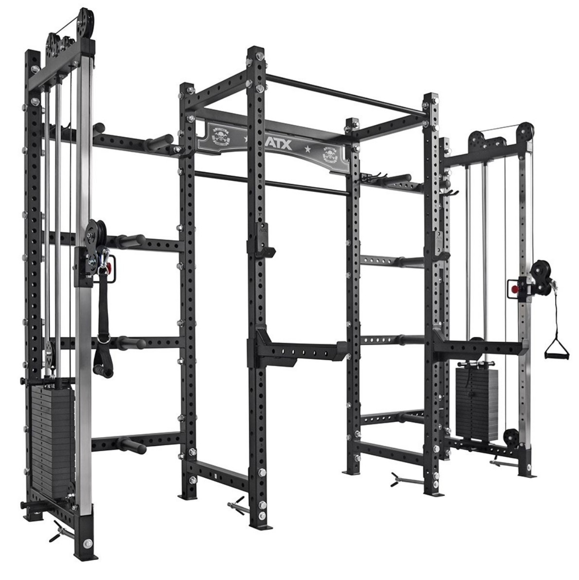 Silova klietka/power rack ATX s protismernymi kladkami