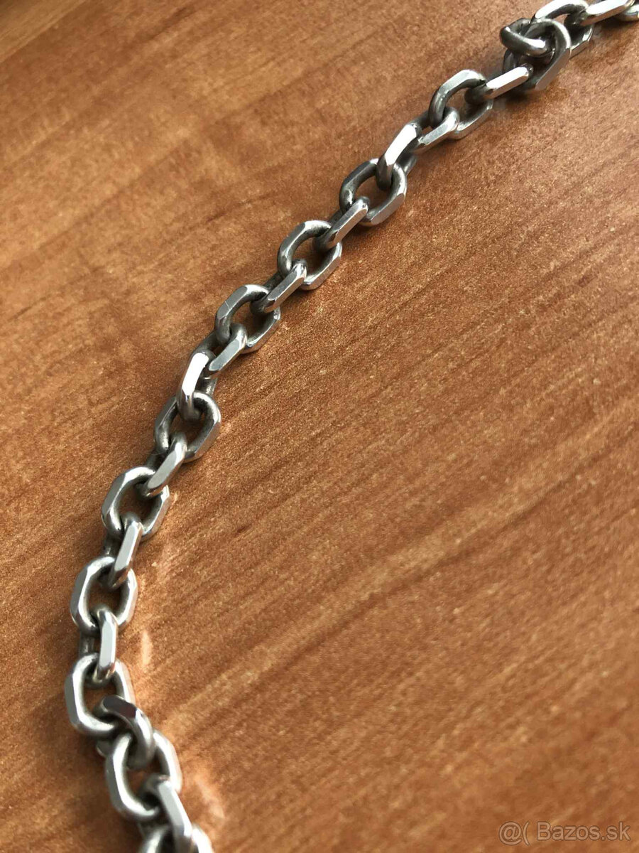 strieborná retiazka pánska