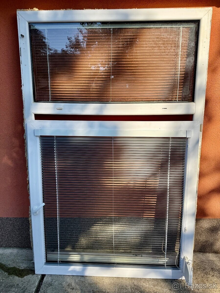 Plastové okno 184x124cm.