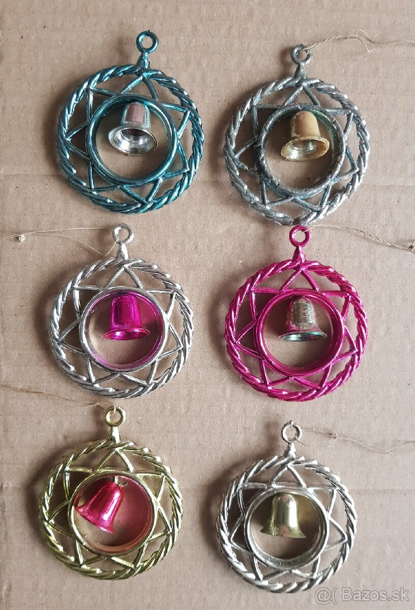 Vianočné retro ozdoby