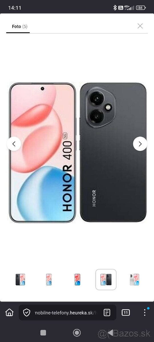 HONOR 400 5G 8GB/512GB Midnight Black