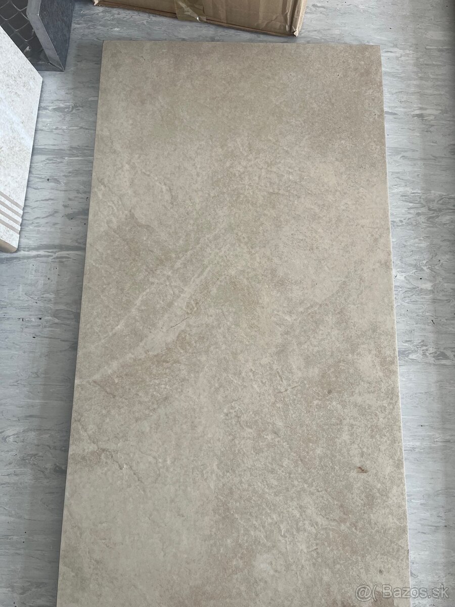 Terasova gresova dlazba Pizarra cream 45x90x2 cm