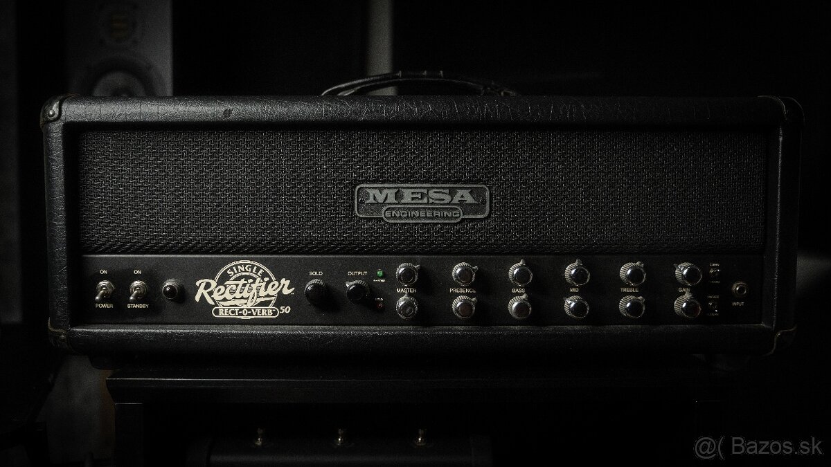 Mesa Boogie Single Rectifier Rectoverb 50w Head