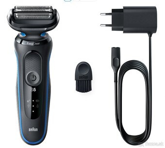 Predám holiaci strojček Braun 5 - EASY CLEAN modrý