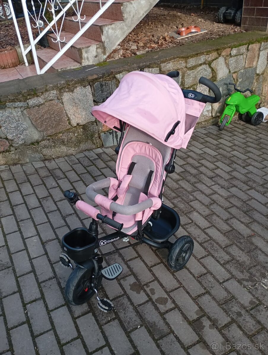 Kinderkraft trojkolka -ružová