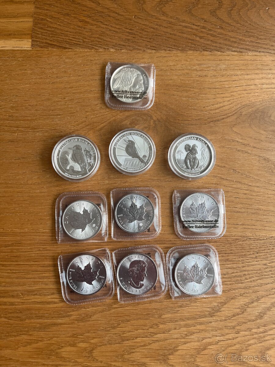 Investičné striebro