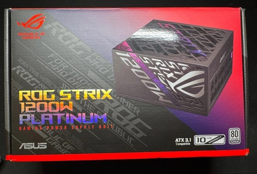 Zdroj Asus ROG-STRIX-GAMING 1200W