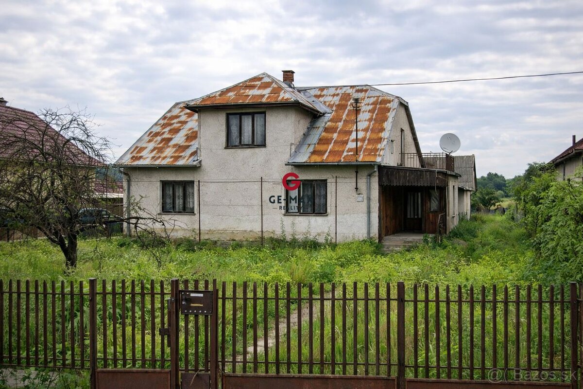 Rodinný dom v pôvodnom stave – Choňkovce
