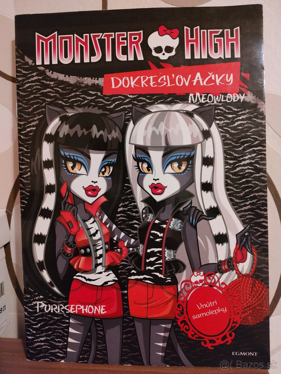 Monster High - Dokreslovacky a Raj desivych aktivit