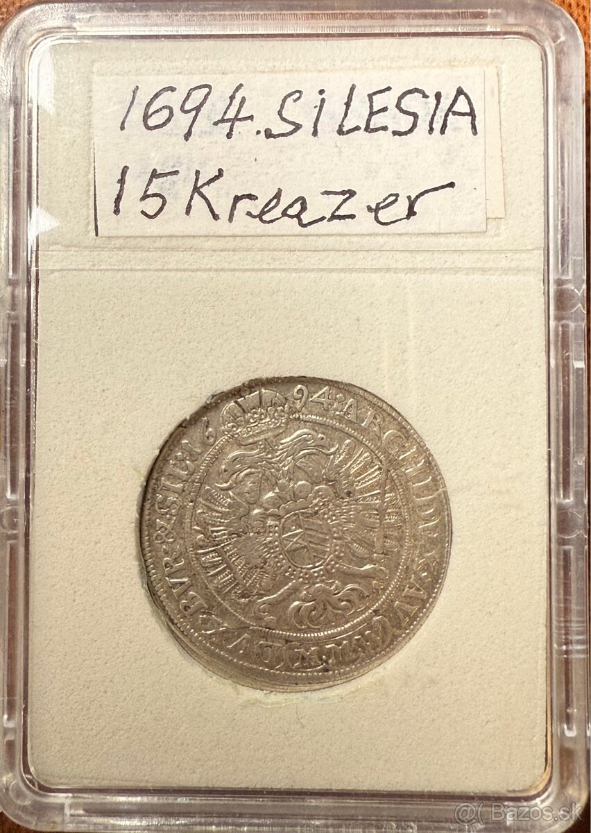 Predám XV Kreuzer 1694 MMW