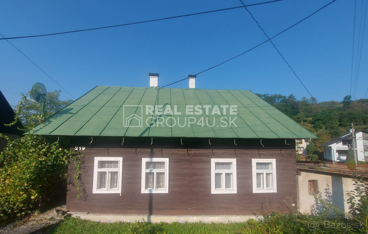MALEBNÁ DREVENICA S POZEMKOM - LAZY pod MAKYTOU