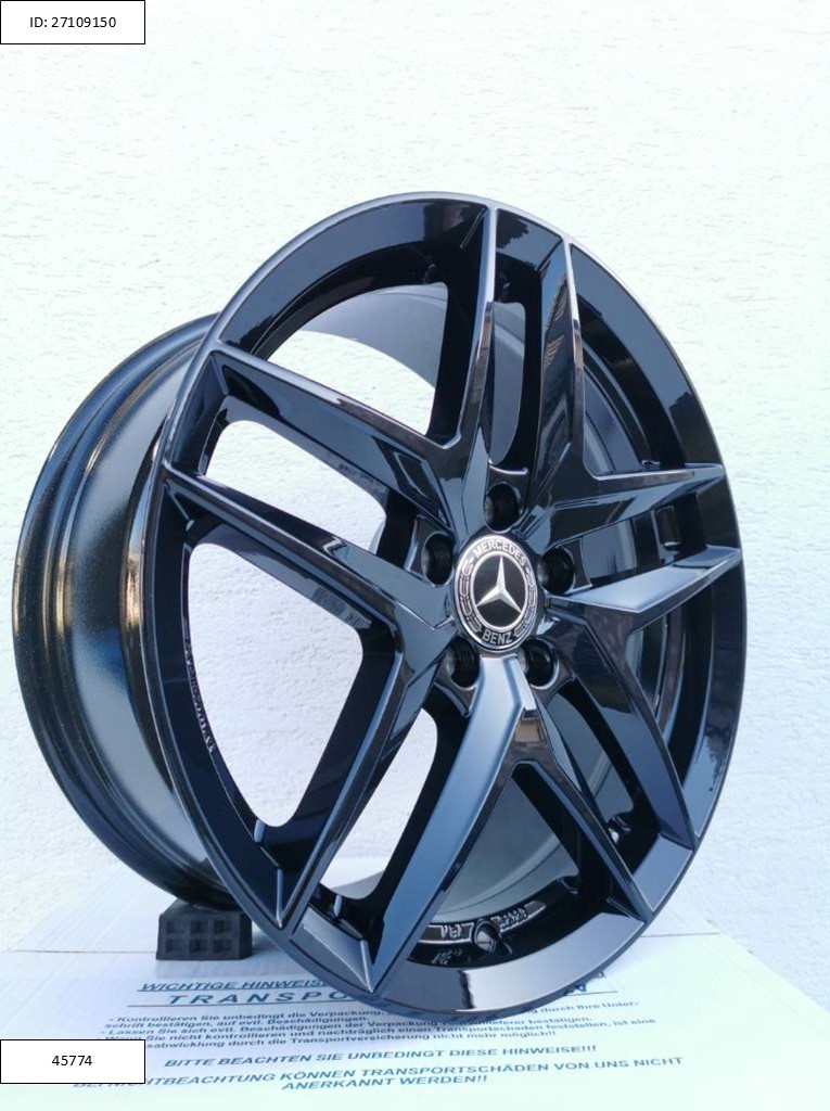 Mercedes GLC Borbet Z alu disky 5X112 R18 ET38 8J 1209
