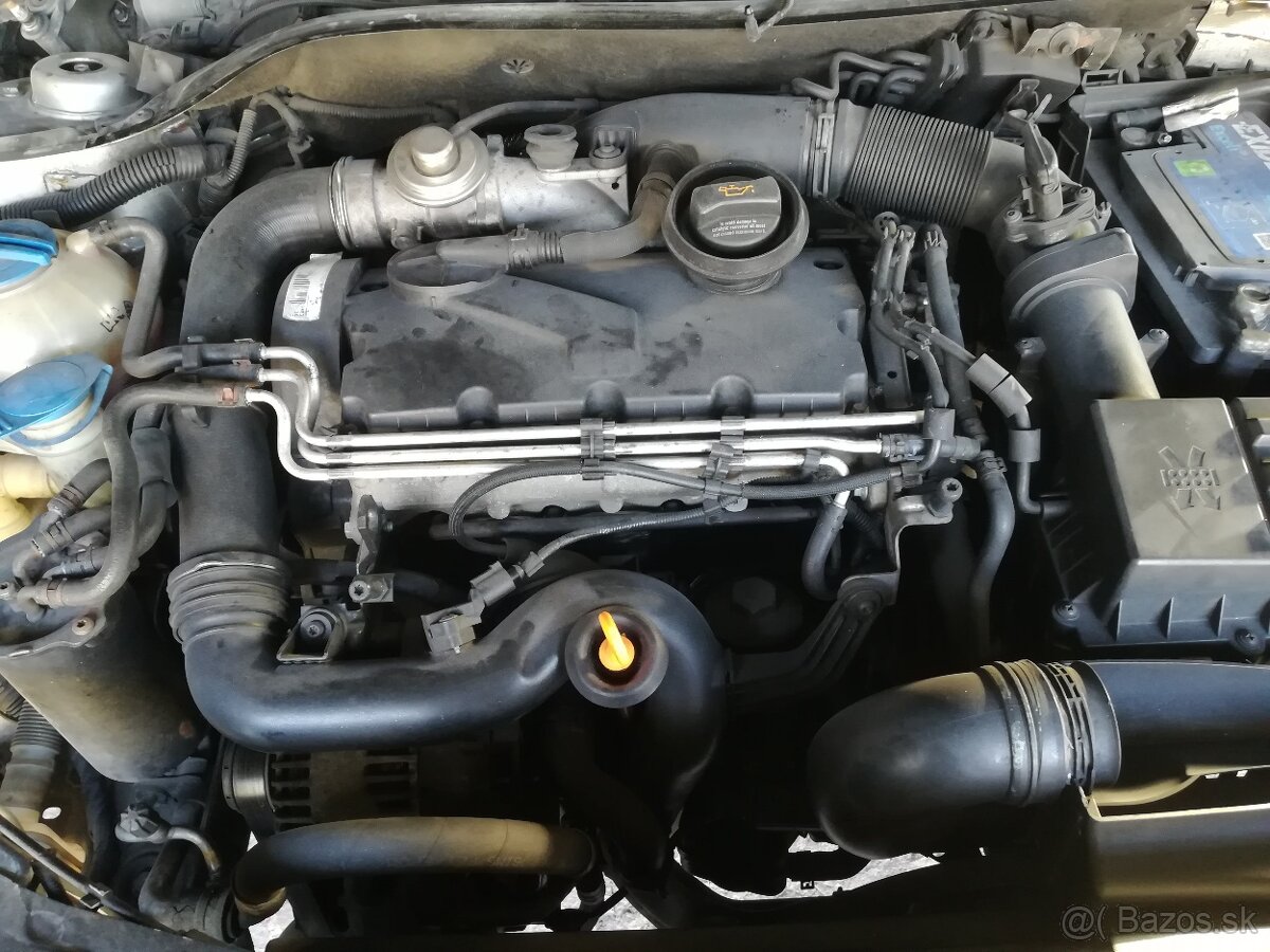 predam motor na škoda octavia 2, passat b6, 1.9 tdi BXE