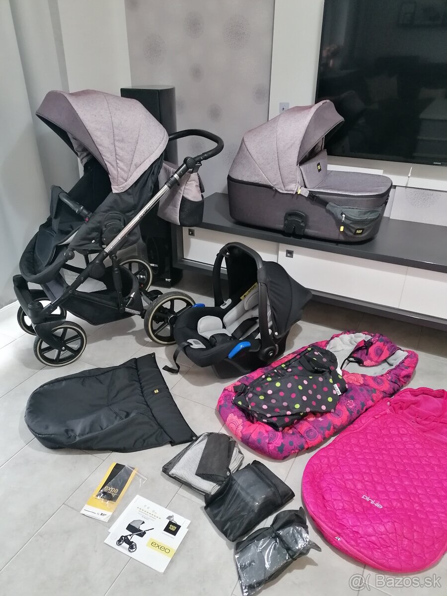 Expander exeo purple 2023 trojkombinácia