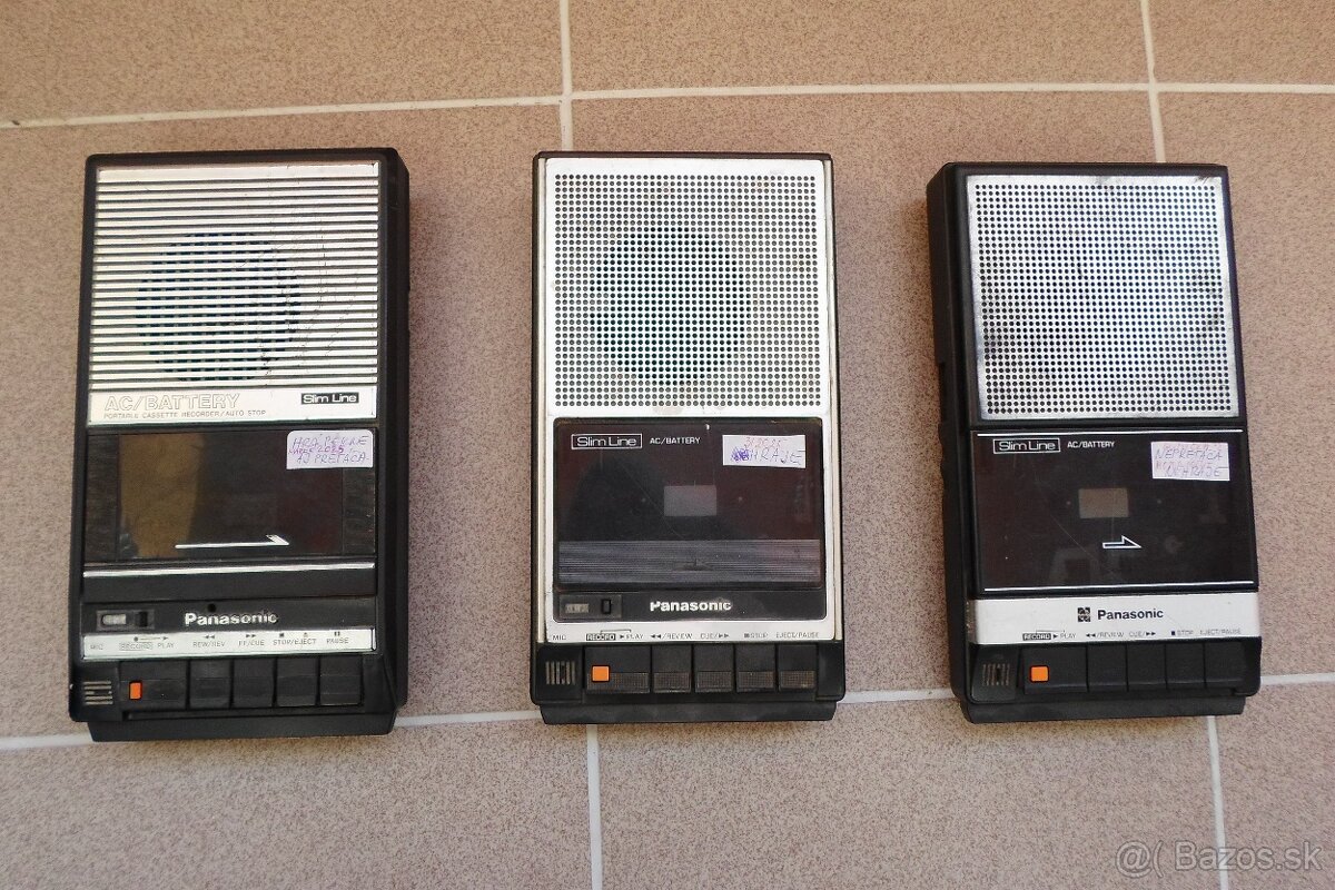 kazetáky Panasonic
