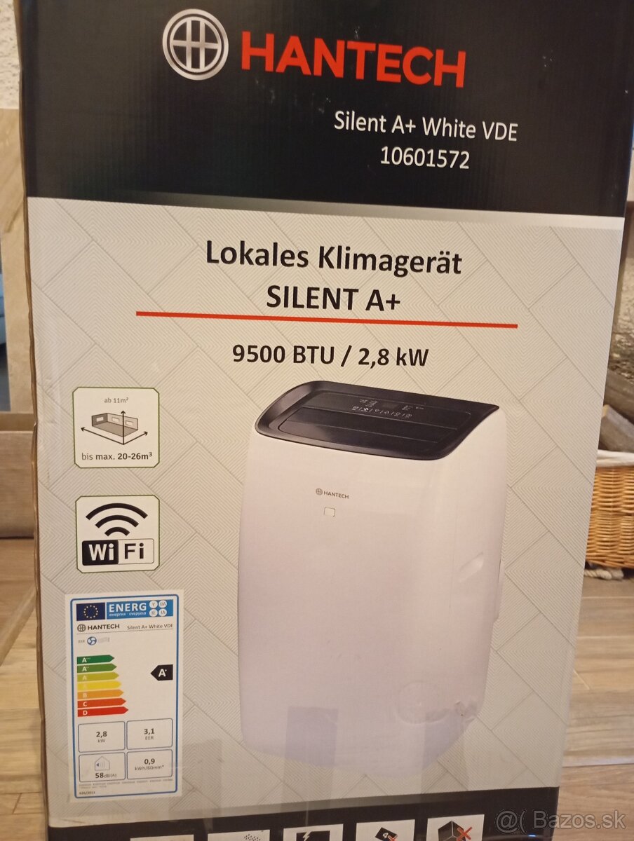 Predám mobilnú klimatizáciu Hantech 2,8kW