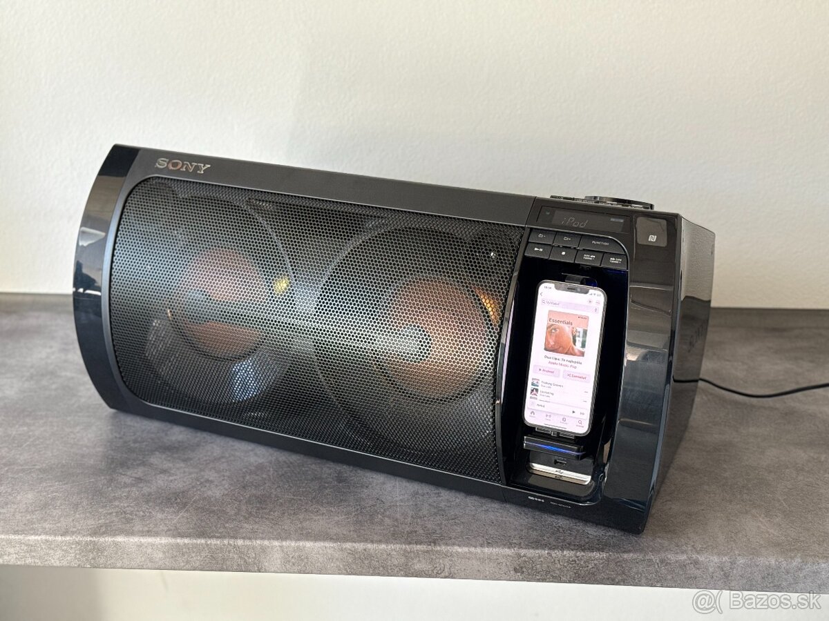 Sony RDH-GTK17iP – Bluetooth, FM, LED osvetlenie