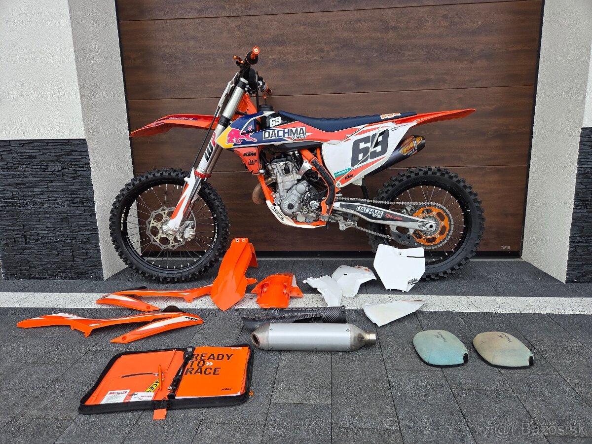 Ktm sxf 350 mod 2018 Fmf top stav 50 hodin od nova 250,450