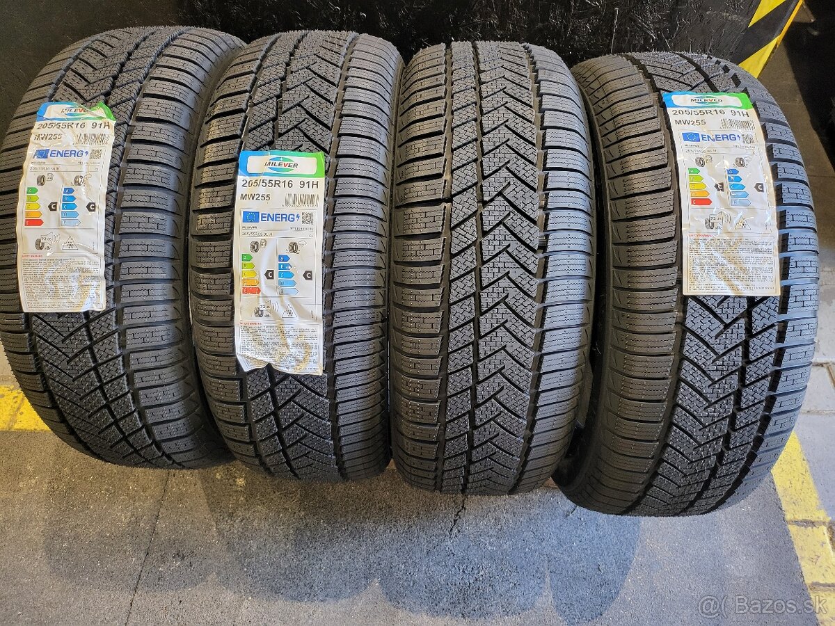 205/55 R16 Milever zimne pneumatiky dot 1525