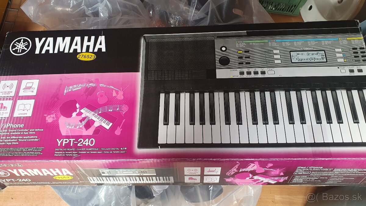 Klavesy  yamaha YPT 240