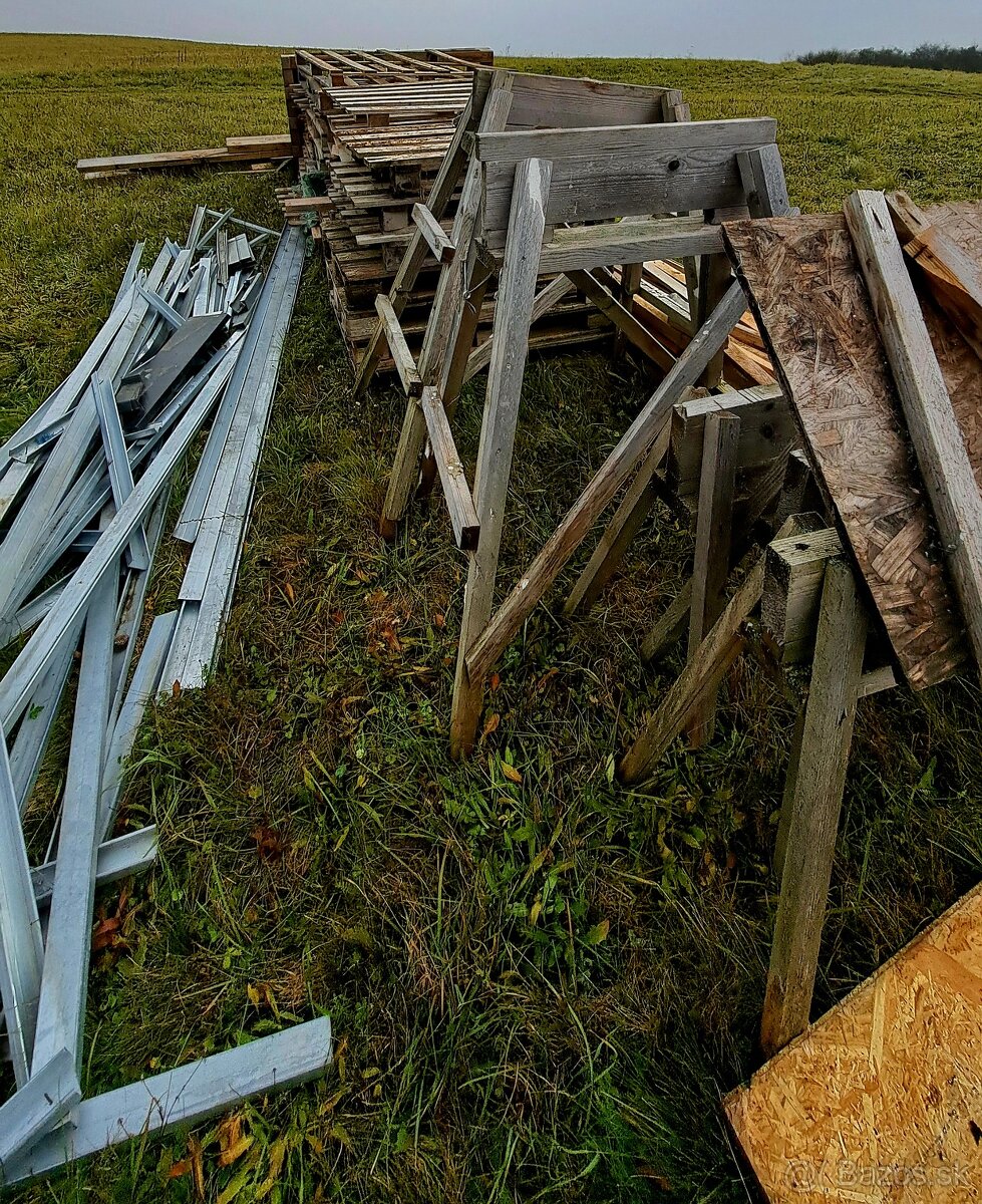 Hliníkové profily, palety, dosky, hranoly